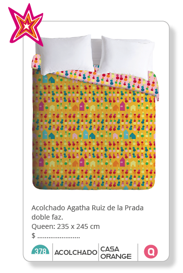 Acolchado línea Agatha Ruiz De La Prada | CASA ORANGE